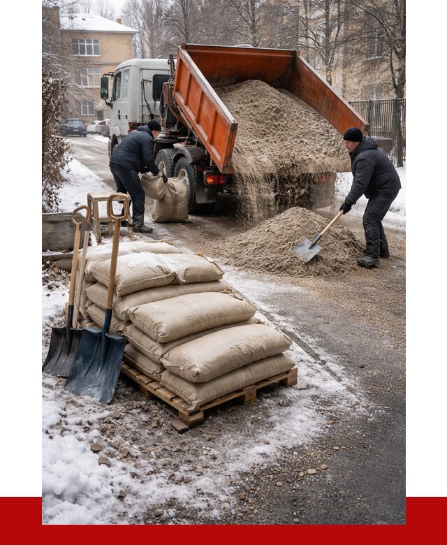 Противогололедные материалы оптом в Бердске от 4373 р. | ПРОНЕРУДБрд