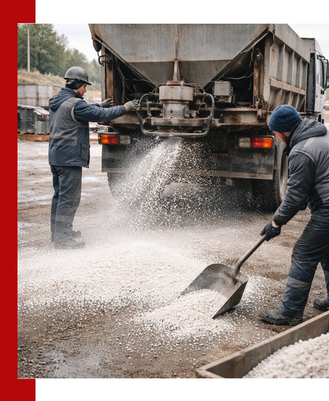 Доставка и продажа хлористого кальция в Бердске