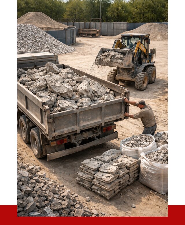 Купить бой бетона с доставкой в Бердске от 4998 р. | ПРОНЕРУДБрд