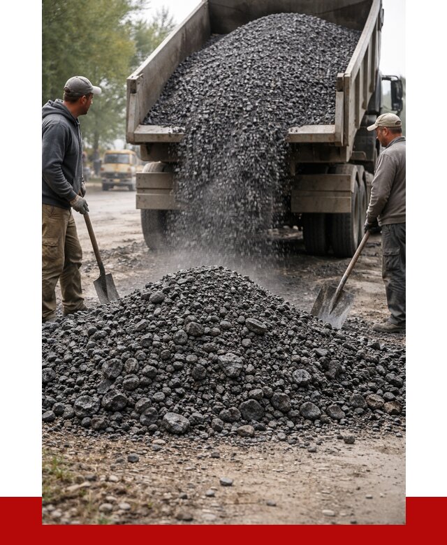 Дробленый асфальт в Бердске от 2915 р. с доставкой | ПРОНЕРУДБрд
