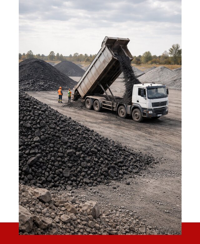 Купить уголь с доставкой в Бердске от 6455 р. оптом | ПРОНЕРУДБрд