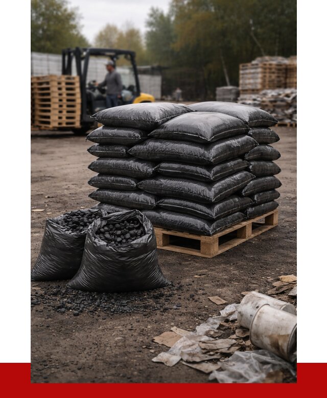 Купить уголь в мешках с доставкой в Бердске от 7809 р. | ПРОНЕРУДБрд