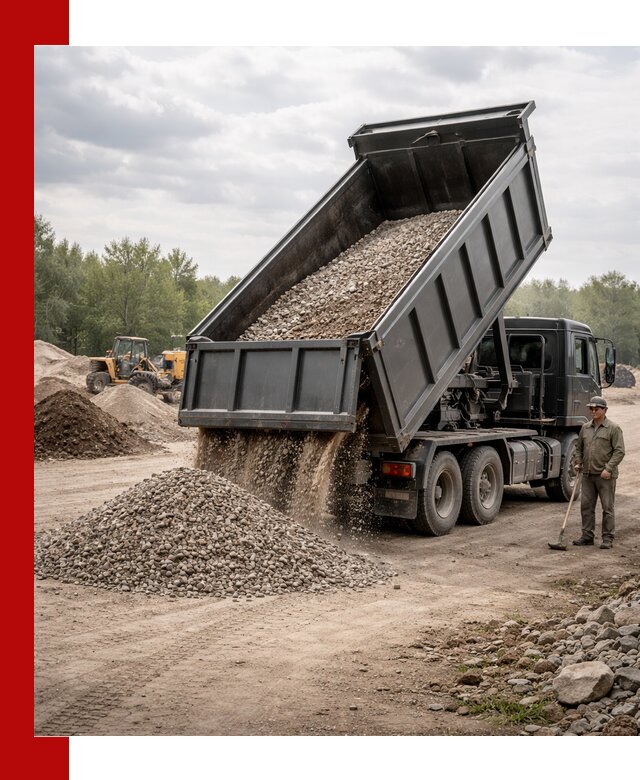 Доставка самосвалом 30 м3 по выгодным ценам в Бердске