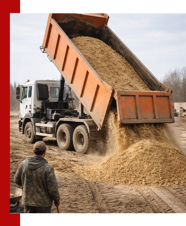 Аренда самосвала 20 тонн для перевозки грузов в Бердске