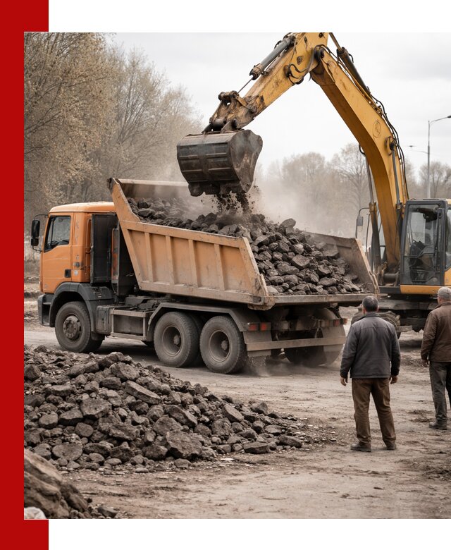 Вывоз асфальта и асфальтового покрытия в Бердске