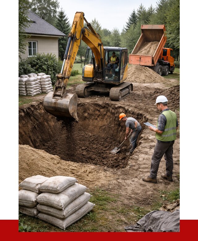 Рытье котлована в Бердске быстро от 4685 р. ПРОНЕРУДБрд