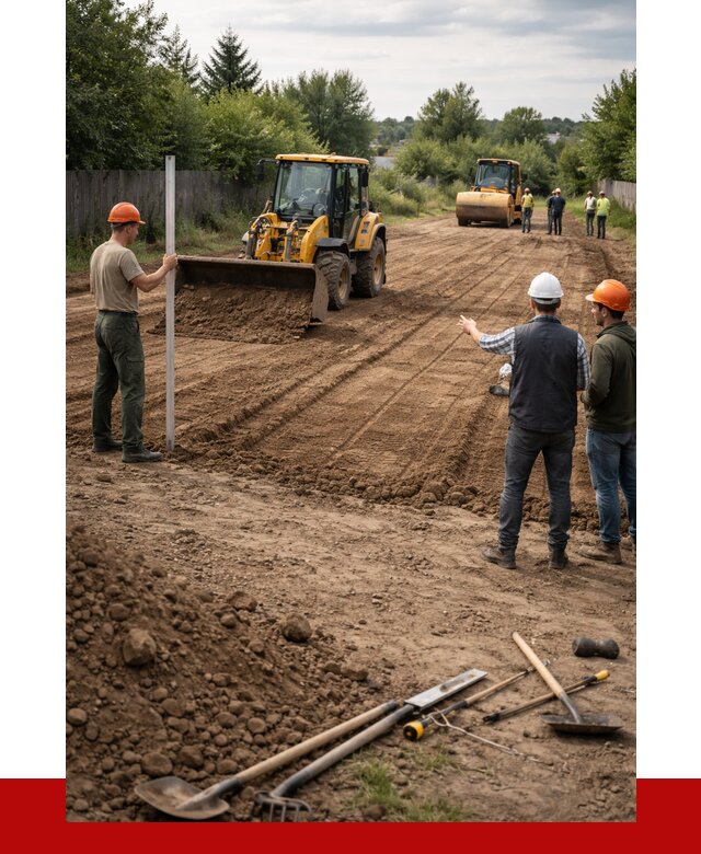 Планировка участка грунтом в Бердске от 4685 р ПРОНЕРУДБрд