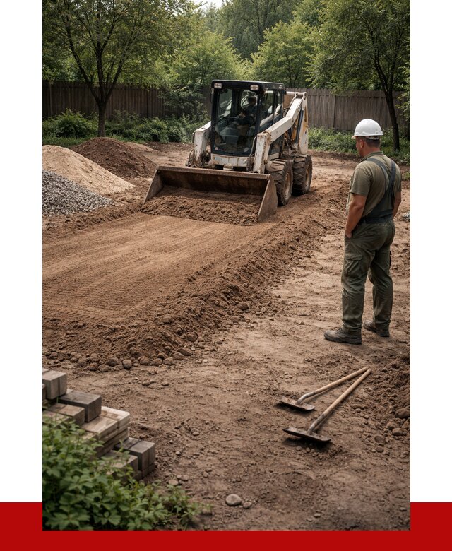 Выравнивание участка под ключ в Бердске от 3644 р. | ПРОНЕРУДБрд